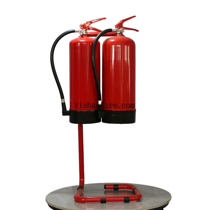 Fire Extinguisher Hanger With Fire Extinguisher